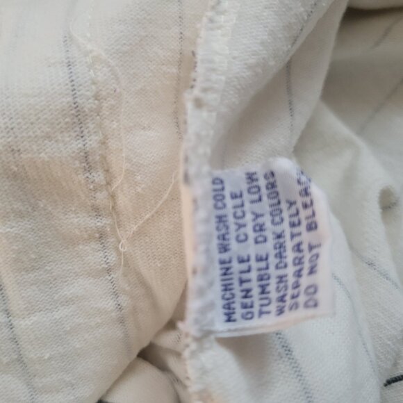 Retro 90s White Sox Jersey by Starter Cooperstown MLB Collection Pinstripe M - Picture 10 of 14